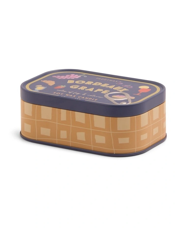 Bistro Printed Bordeaux Grape Tin image 2
