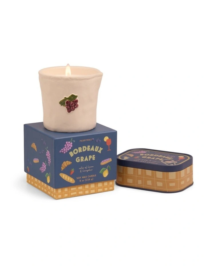 Bistro Printed Bordeaux Grape Tin image 3