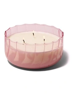 Ripple Glass Candle