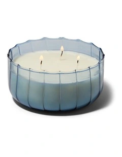 Ripple Glass Candle