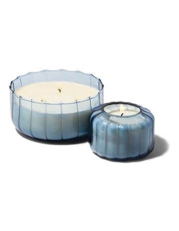Ripple Glass Candle