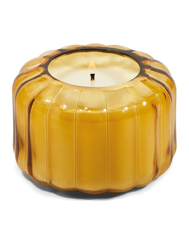 4.5 Oz. Ripple Glass Candle image 1