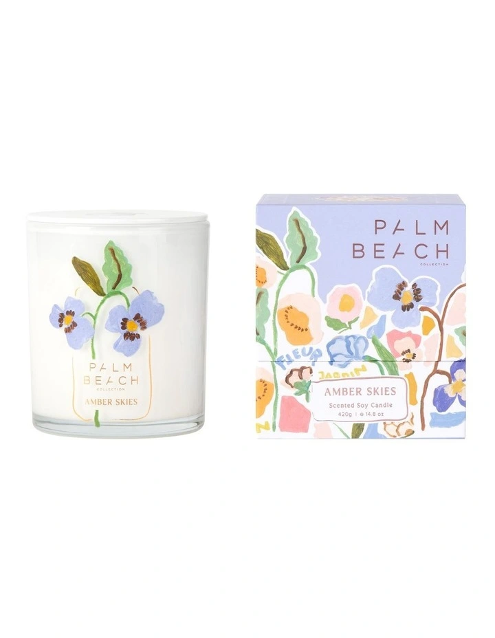 Amber Skies Scented Candle 420g image 1
