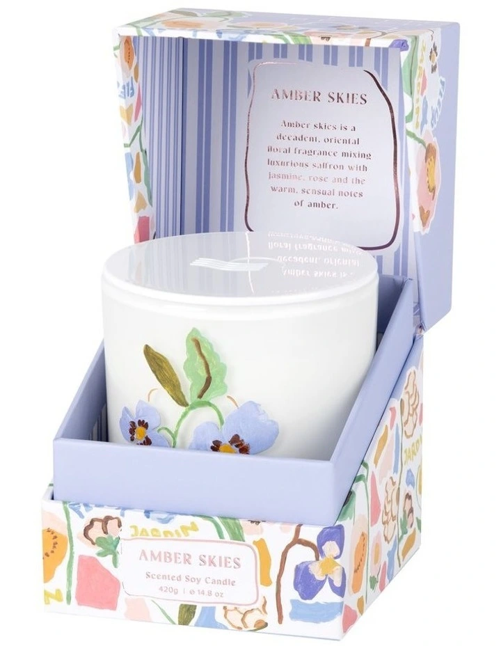 Amber Skies Scented Candle 420g image 3