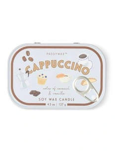 Bistro 4.5oz Printed Tin - Cappuccino
