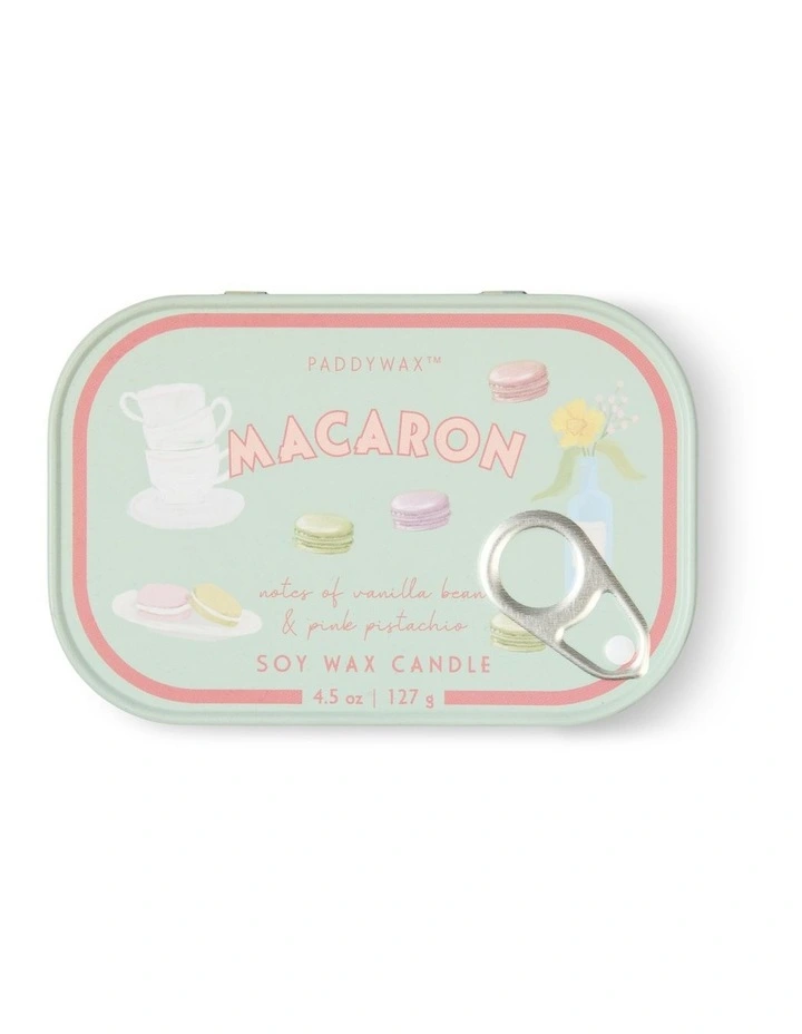 Bistro 4.5oz Printed Tin - Macaron (Pink Pistachio) image 2