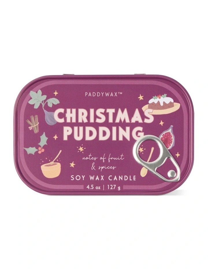 Bistro 4.5oz Printed Tin - Christmas Pudding image 1