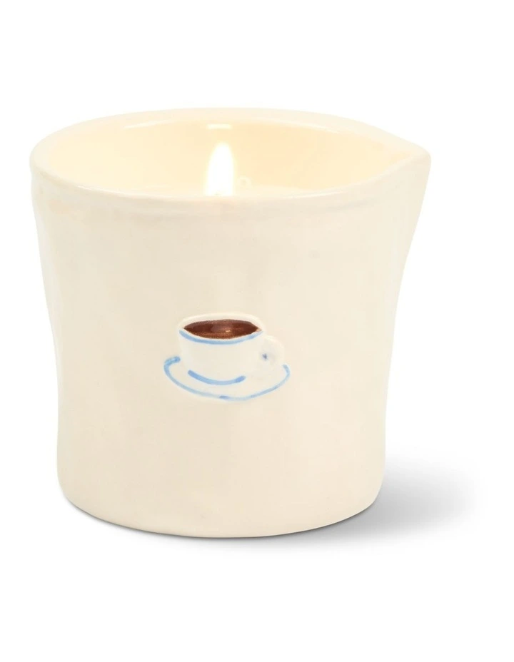 Bistro 8oz Ceramic with Embossed Printed Box in Cappuccino image 2