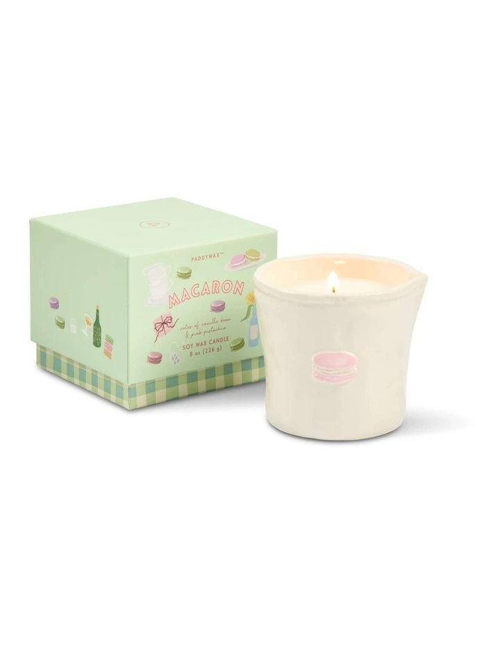 Bistro 8oz Ceramic w/ Embossed Macaron & Printed Box - Macaron image 3