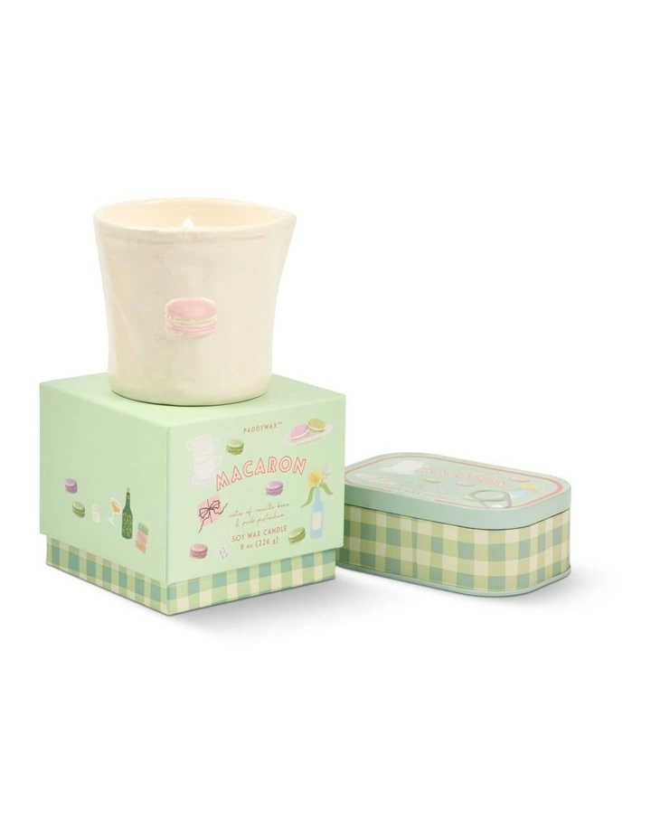 Bistro 8oz Ceramic w/ Embossed Macaron & Printed Box - Macaron image 4