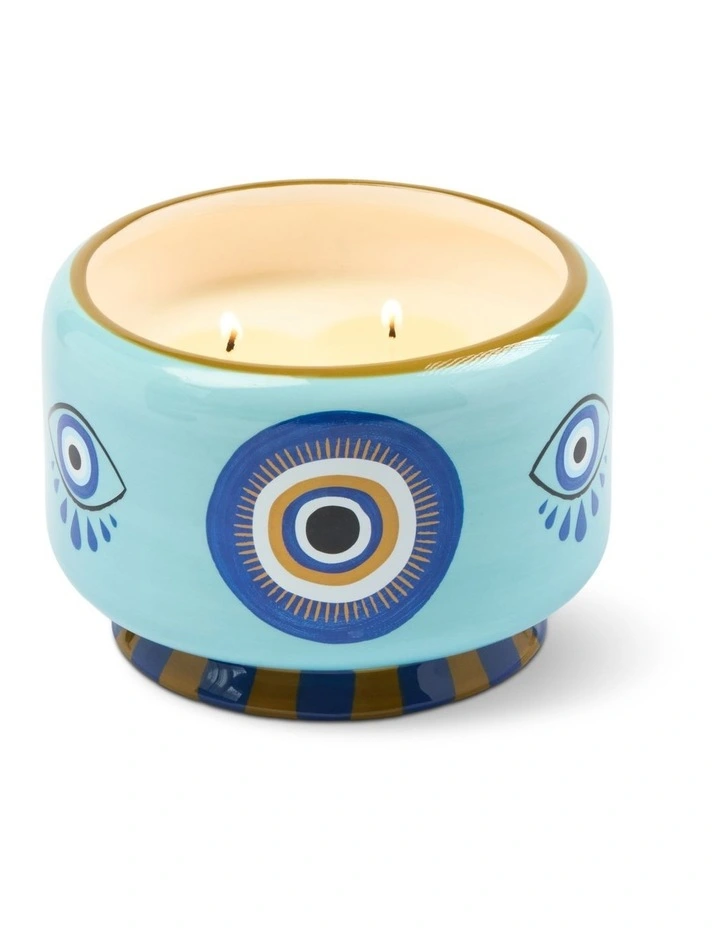 A dopo 24 oz Ceramic Eye Candle - Incense & Smoke image 3