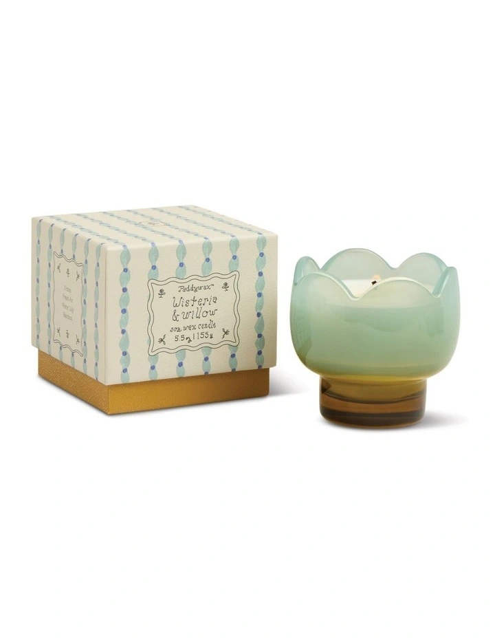 Tulip 5.5oz Glass Candle - Wisteria & Willow image 1