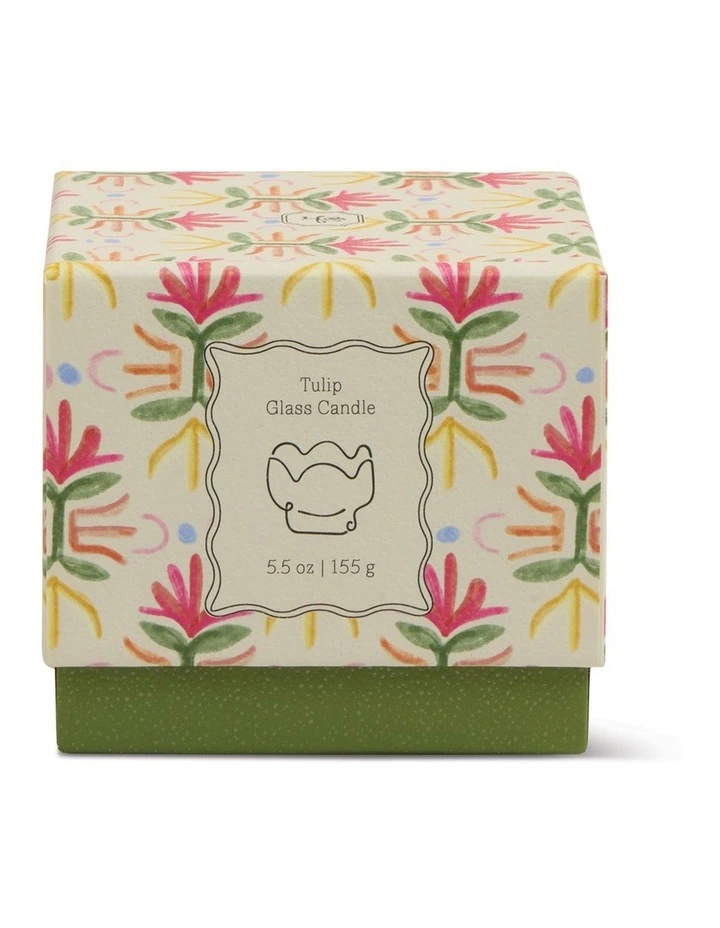 Tulip 5.5oz Glass Candle - Bronzed Gardenia image 2