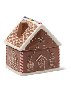 Gingerbread 9.5oz Ceramic House Candle - Gingerbread