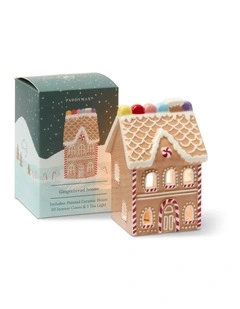 N0. 10 Gingerbread Incense House & Tea Light Holder - Gingerbread