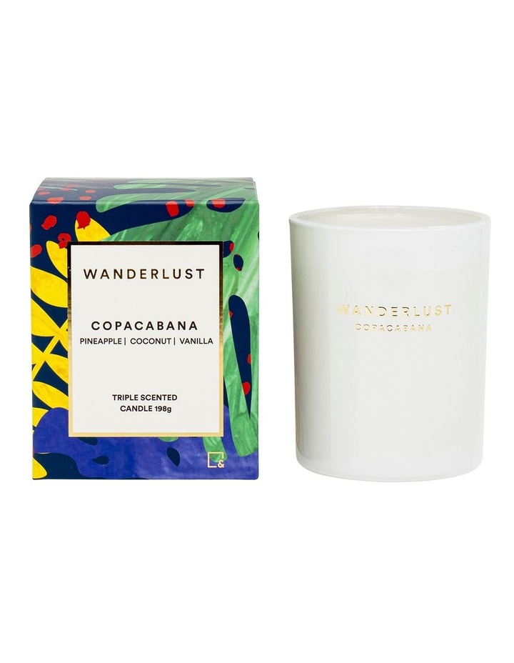 Wanderlust Candle Copacabana 198g White