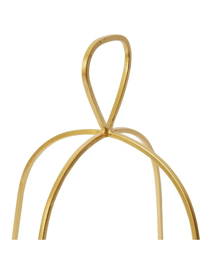 Karina Candle Holder 56cm in Gold image 2