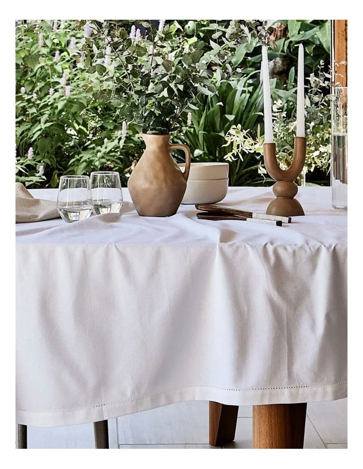 Double Candle Holder in Clay image 4