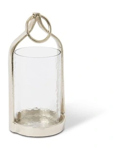 Siana Candle Holder Small 30cm in Nickel