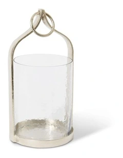 Siana Candle Holder Large 38cm in Nickel