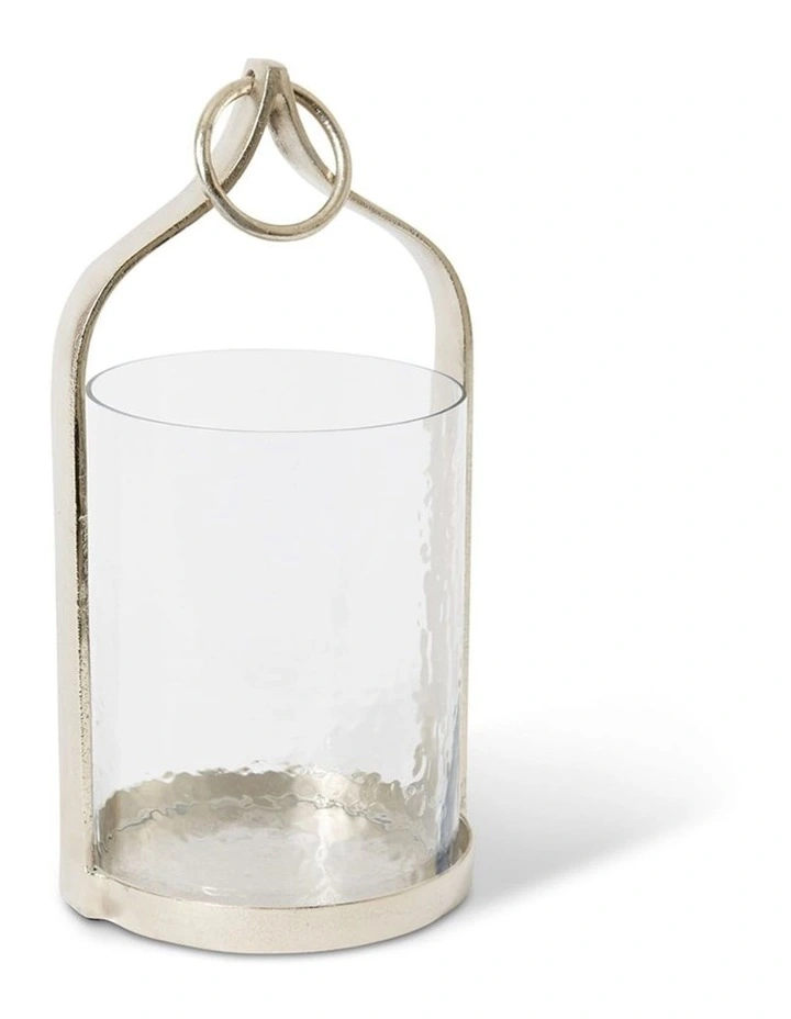 Siana Candle Holder Large 38cm in Nickel image 1