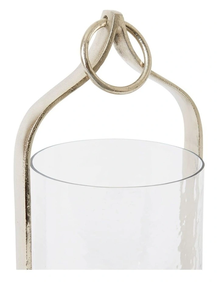 Siana Candle Holder Large 38cm in Nickel image 2