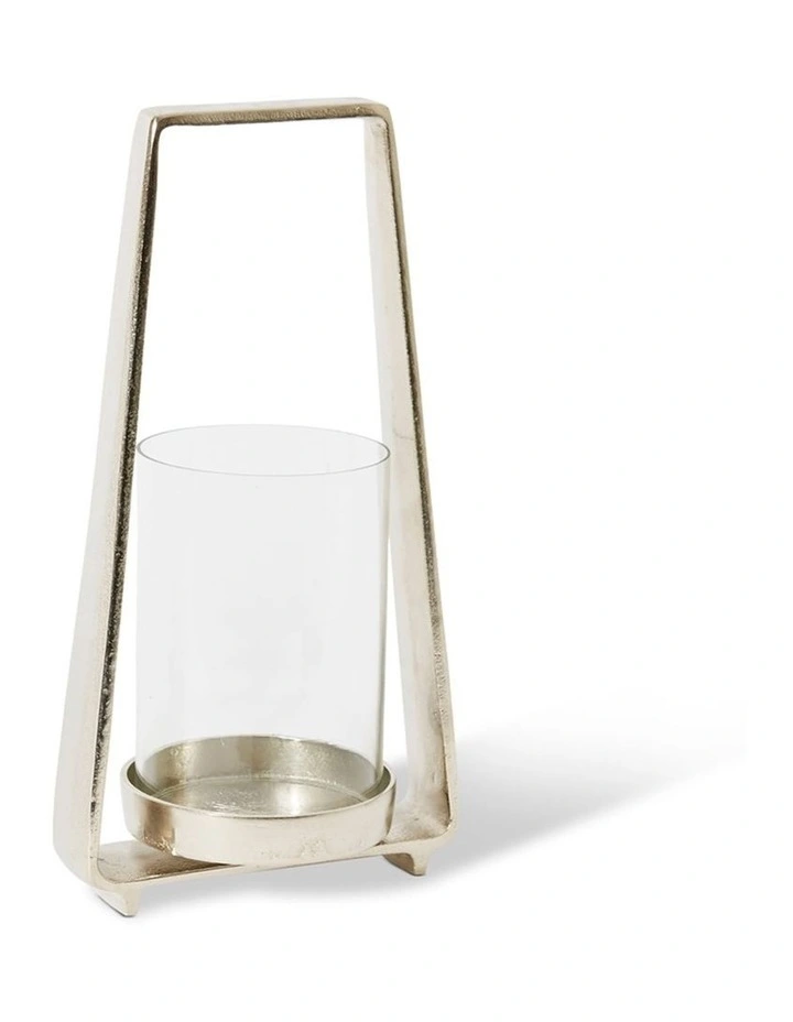 Fatou Candle Holder 41cm in Nickel image 1