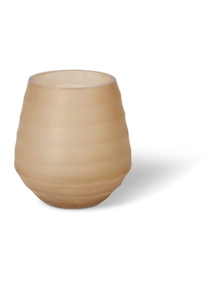 Lawrence Tealight Candle Holder in Sand image 1