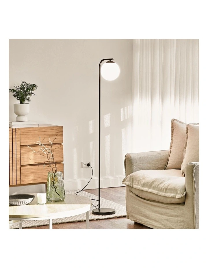 Lexington Floor Lamp 150cm in Black image 5