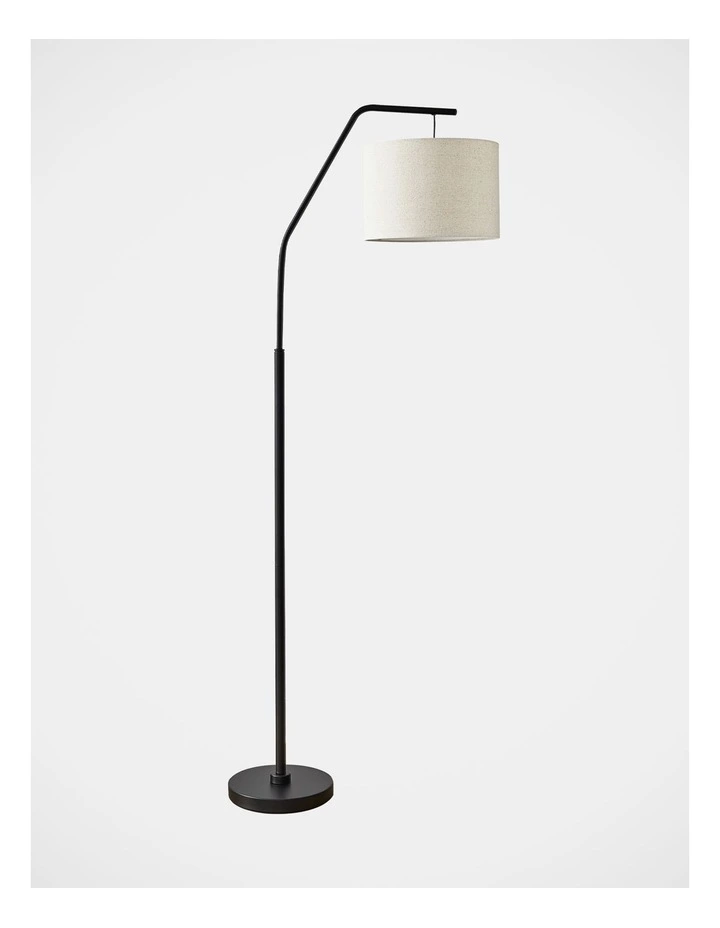 Astrid Hanging Floor Lamp 165cm in Black image 1