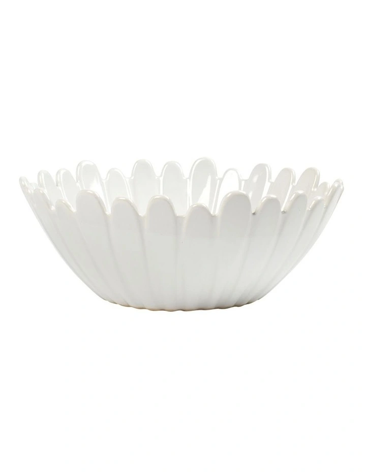 Salt&Pepper Odell Bowl 20x8cm In White MYER