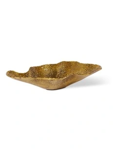 Decor Homer Bowl 46cm in Antique Gold