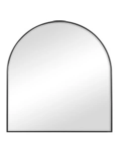 Naomi Large Arch Mirror 85cm in Black