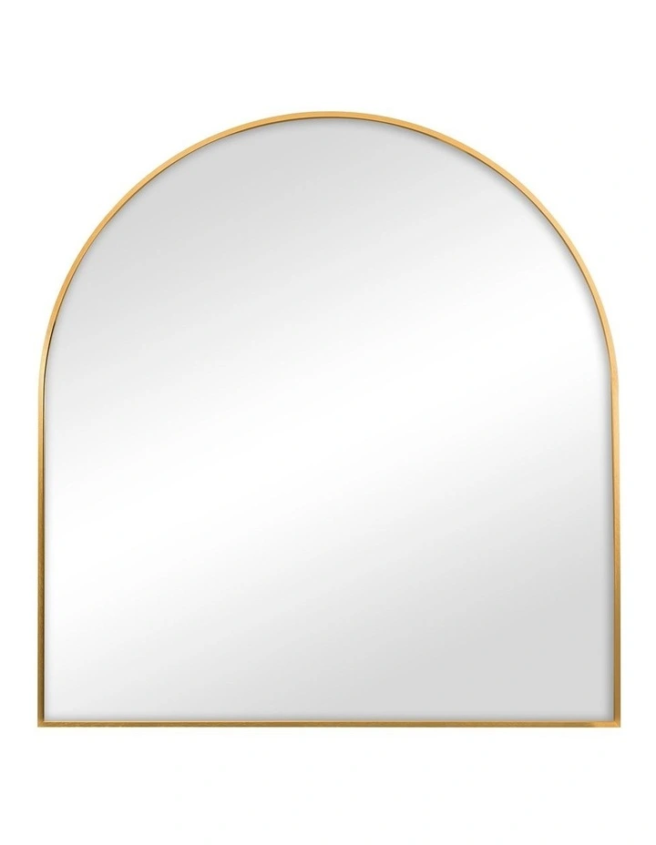 Naomi Large Arch Mirror 85cm in Gold image 1
