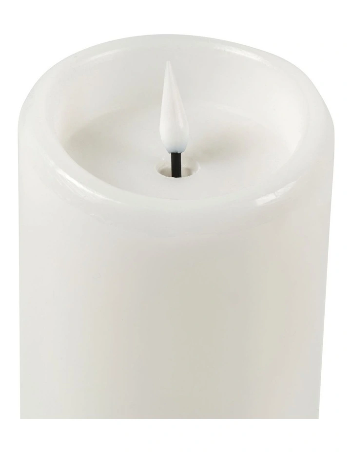 3D Flameless Moving Candle 15cm image 3