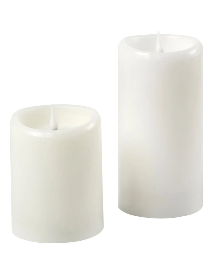 3D Flameless Moving Candle 15cm image 4