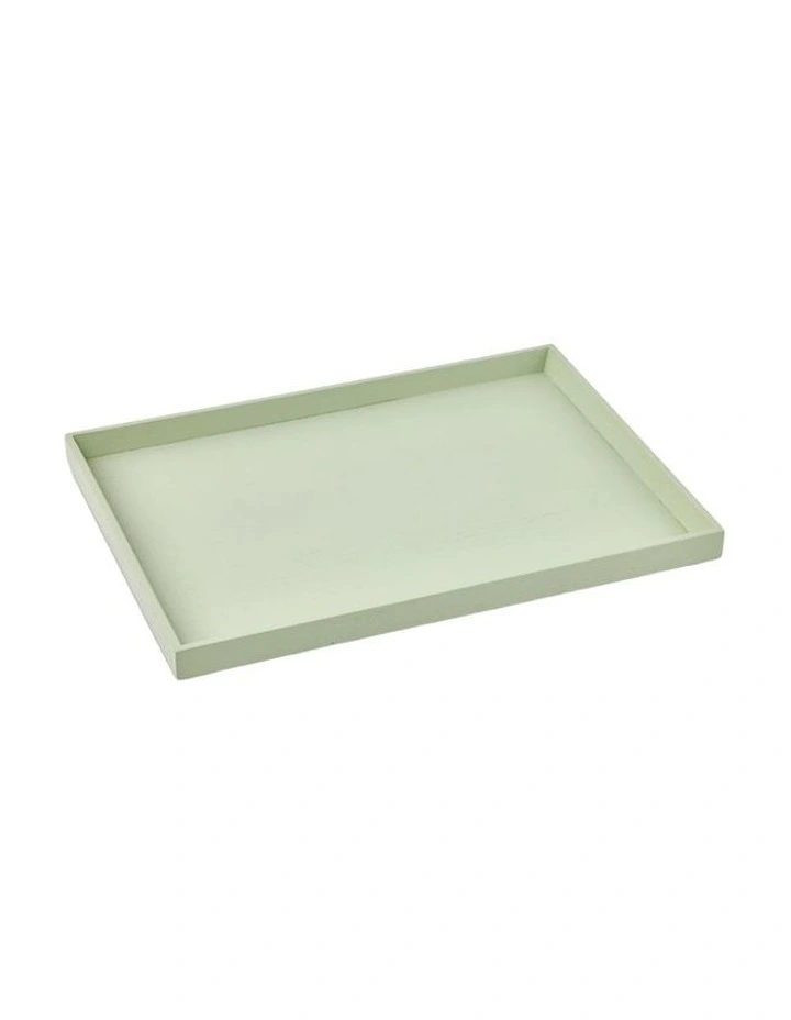 Jai Serving Tray 33 x 24cm in Faded Gum image 1