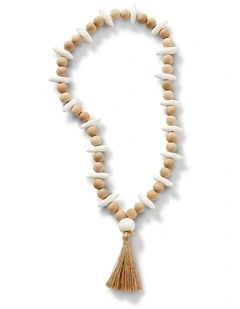Sorrento Decor Beads Small in Natural and White