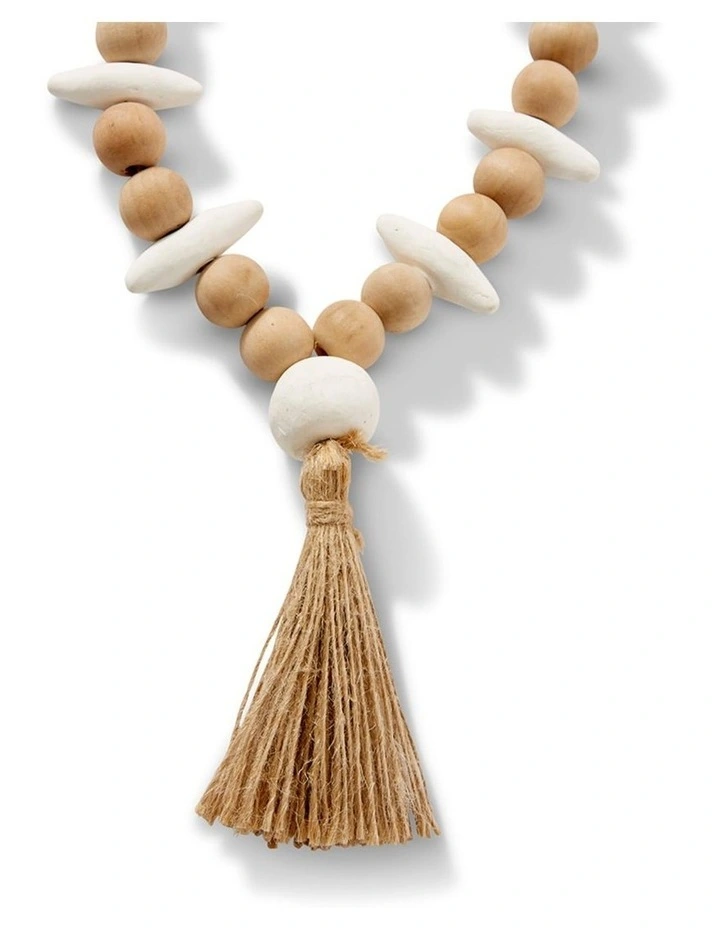 Sorrento Decor Beads Small in Natural and White image 2
