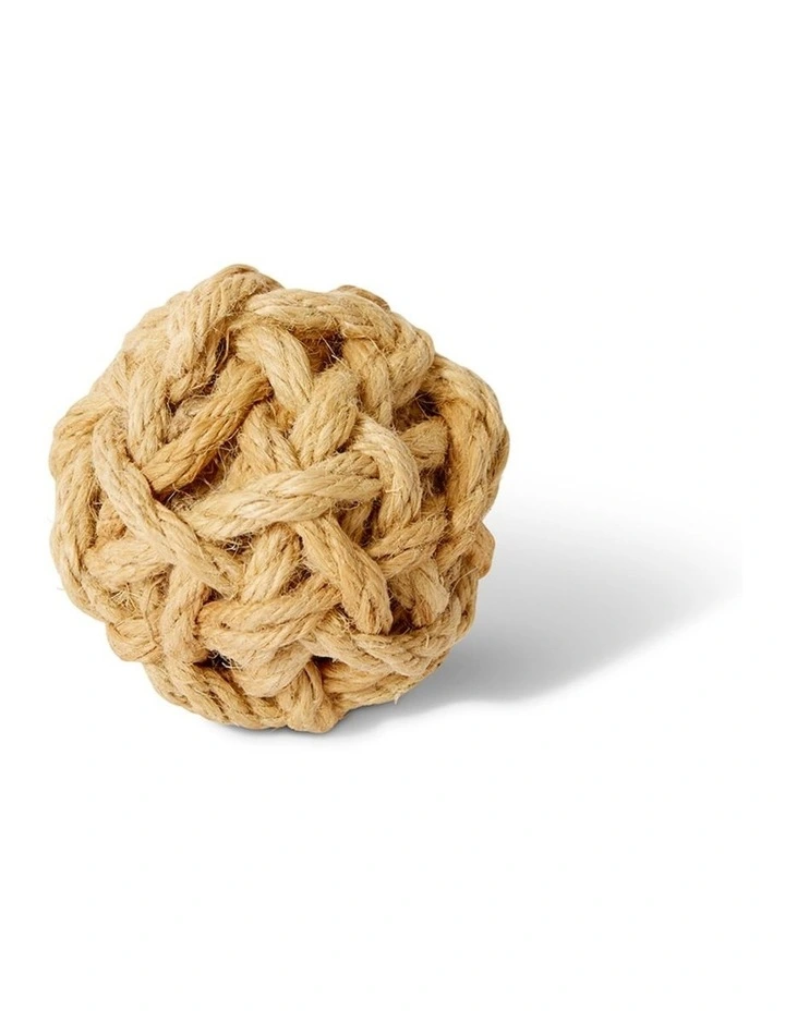 Macro Decor Ball 10cm in Natural image 2