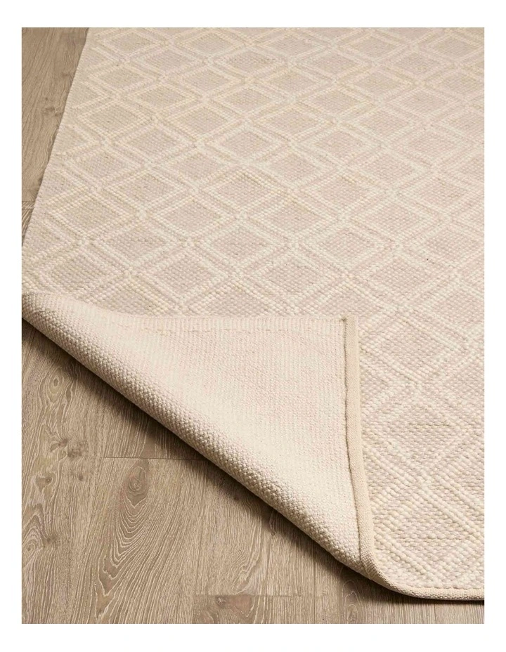 Capital Made Rug Mtl Zalia Wool, Natural, 230x330cm image 4