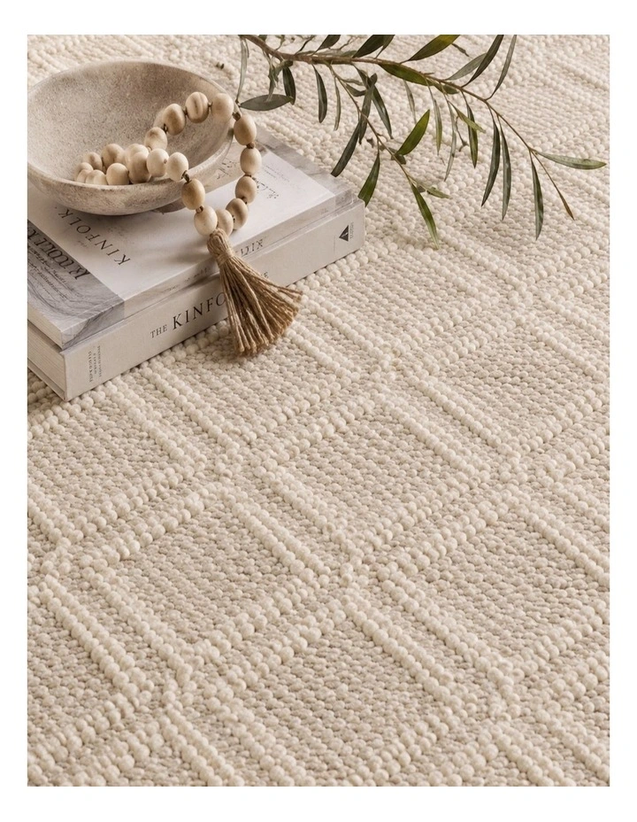 Capital Made Rug Mtl Zalia Wool, Natural, 230x330cm image 5