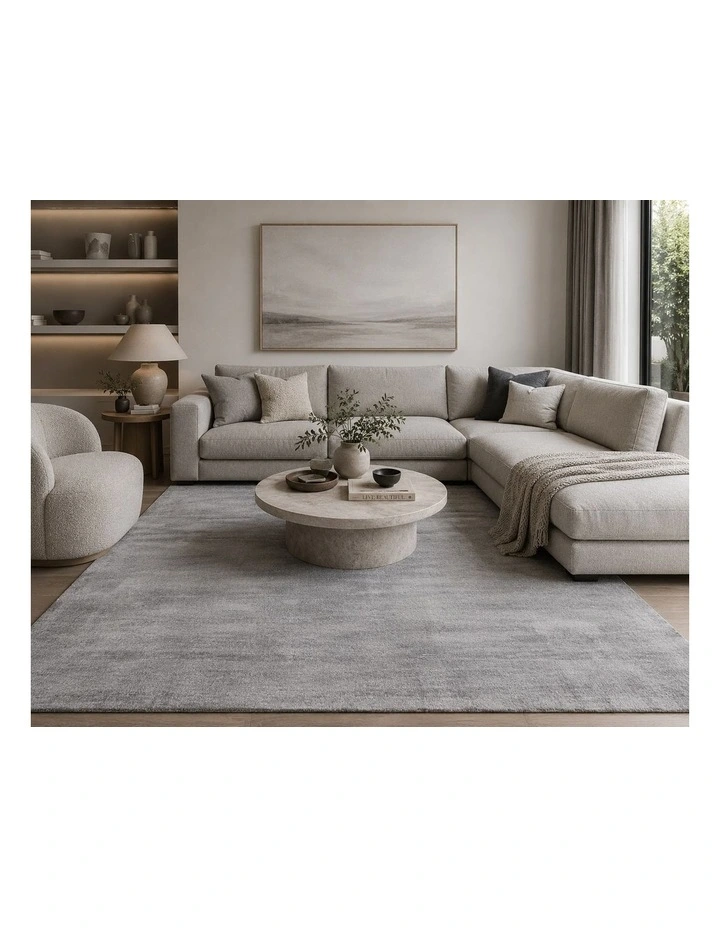 Capital Made Vixon Grey Viscose 190x280cm image 2