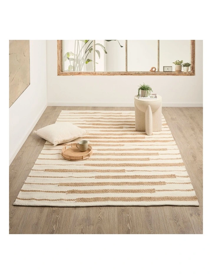 Capital Made Kent Cream Wool & Jute 190x280cm image 2