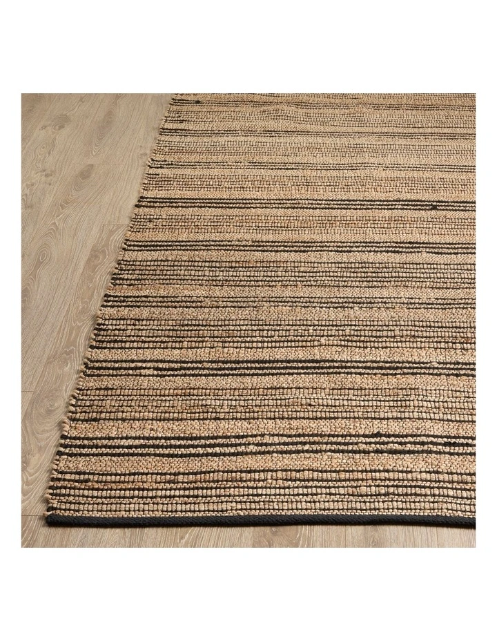 Capital Made Miya Natural/Black Jute 230x330cm image 3