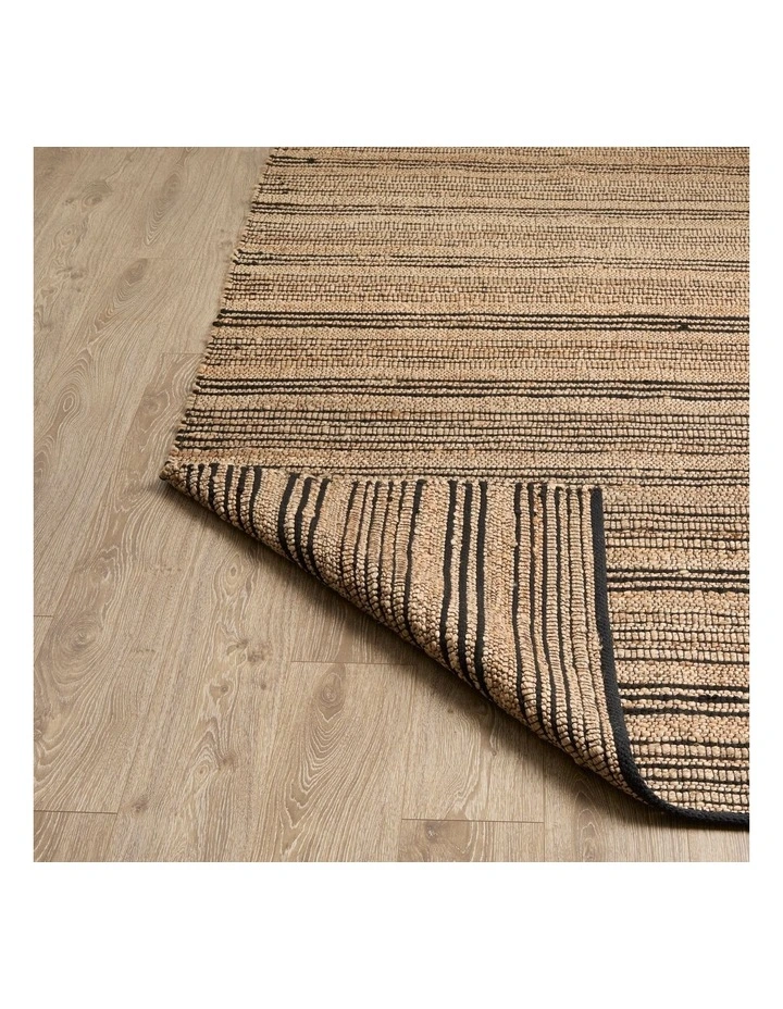 Capital Made Miya Natural/Black Jute 230x330cm image 4