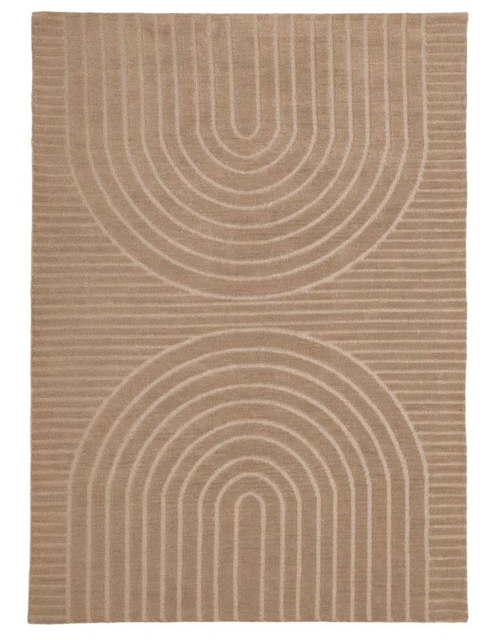 Capital Made Brighton Arch Brown Polyester 160x230cm image 1