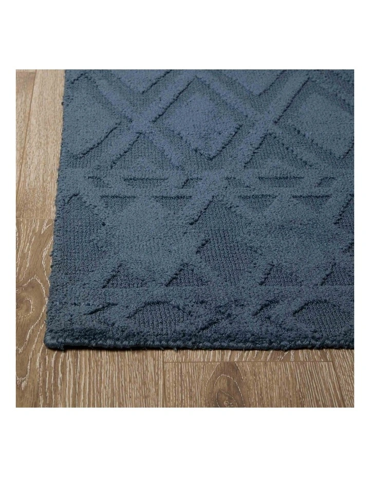 Capital Made Brighton Diamond Blue Polyester 160x230cm image 3