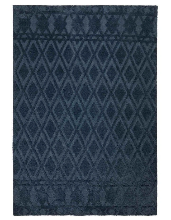 Capital Made Brighton Diamond Blue Polyester 230x330cm image 1