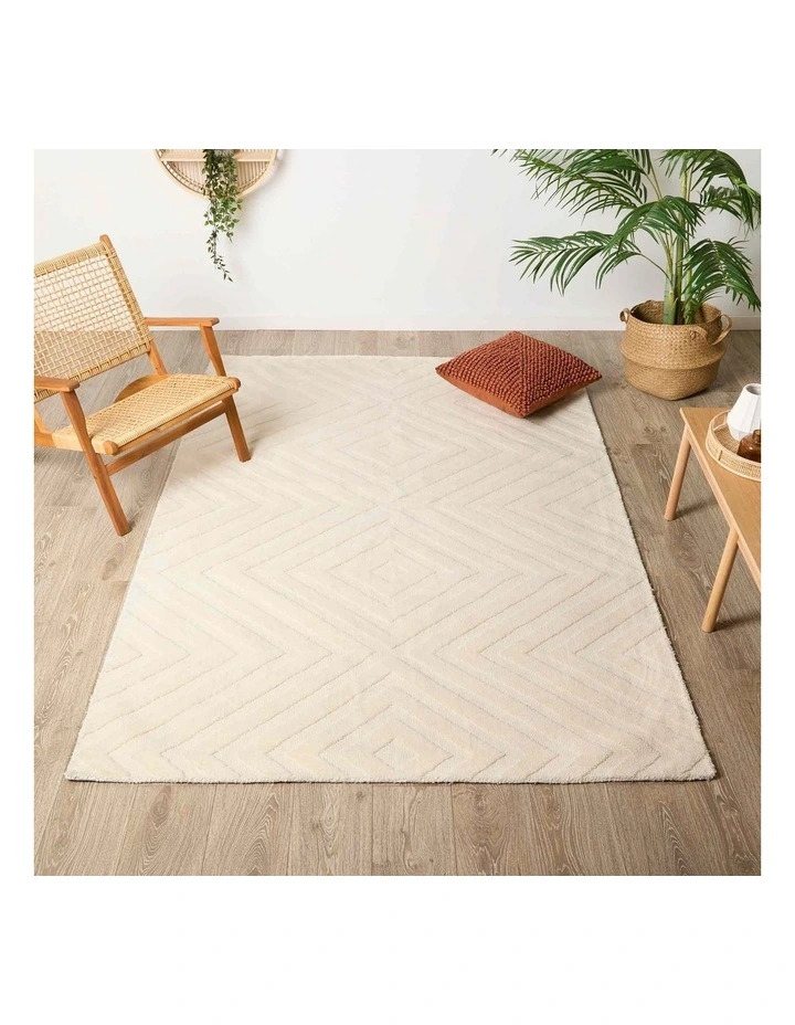 Capital Made Brighton Maze Natural Polyester 190x280cm image 2